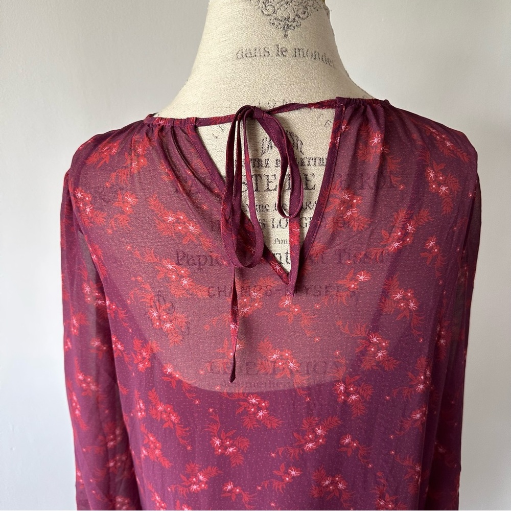 Boho Senlis Midi Floral Dress Small - Picture 7 of 16